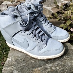 Nike wedge sneakers size 7